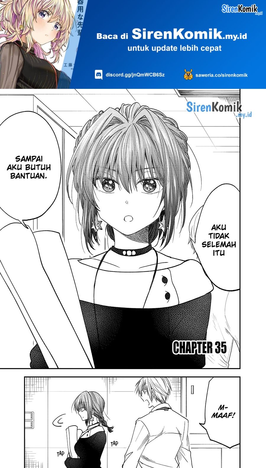 Awkward Senpai Serialization Chapter 35 Gambar 2